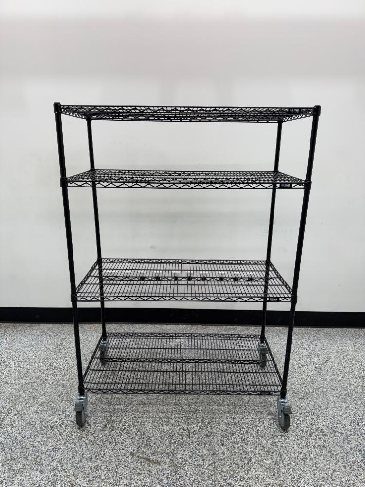 Image of 4' Portable Wire Shelving Unit